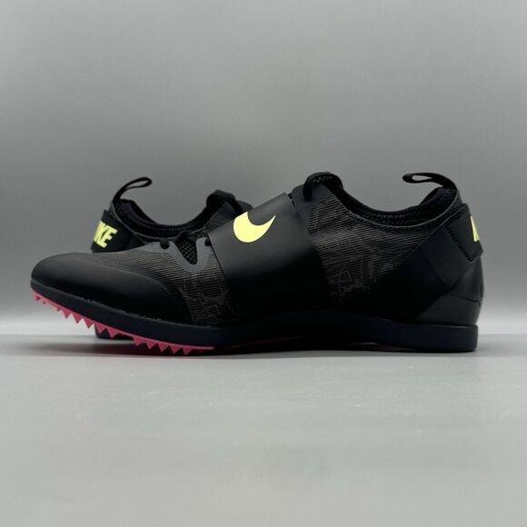Nike Zoom PV Elite Pole Vault Track Spikes Shoes Black AA1204-004 Men's Size 12 - Picture 6 of 10